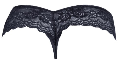 Cottelli LINGERIE - Wysokie Stringi Z Delikatnej Elastycznej Koronki XL Cottelli LINGERIE - Wysokie Stringi Z Delikatnej Elastycznej Koronki XL