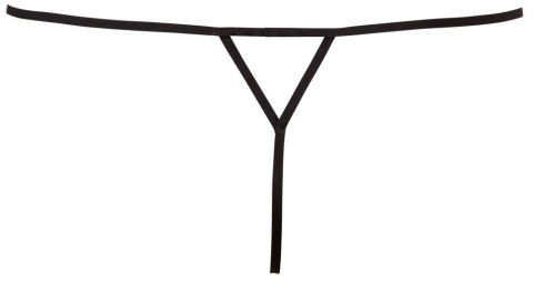 Cottelli LINGERIE - Seksowne Stringi Z Cieniutkich Paseczków I Srebrnych Dodatków S/M Cottelli LINGERIE - Seksowne Stringi Z Cieniutkich Paseczków I Srebrnych Dodatków S/M