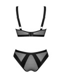 Obsessive - Seksowny 2-Częściowy Komplecik Chic Amoria Czarny M/L