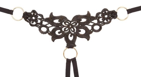 Cottelli LINGERIE - Seksowny 2-Częściowy Komplecik Z Paseczków Czarny L Cottelli LINGERIE - Seksowny 2-Częściowy Komplecik Z Paseczków Czarny L