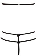 Cottelli LINGERIE - Zmysłowe Koronkowy Zestaw Biustonosz I Stringi Czarny M