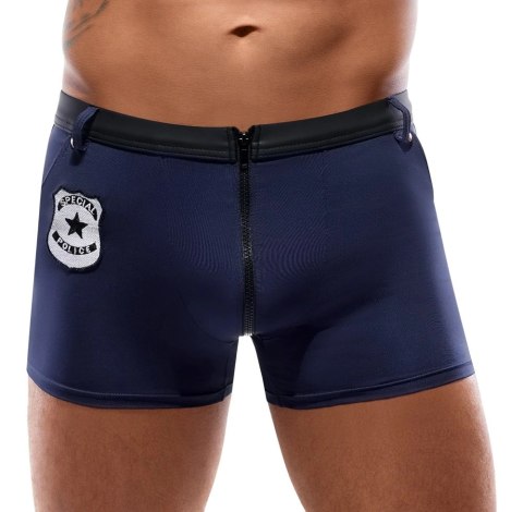 Svenjoyment - Seksowne Męskie Bokserki W Stylu Policyjnym Granatowe 2XL Svenjoyment - Seksowne Męskie Bokserki W Stylu Policyjnym Granatowe 2XL