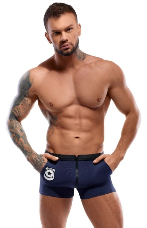 Svenjoyment - Seksowne Męskie Bokserki W Stylu Policyjnym Granatowe 2XL Svenjoyment - Seksowne Męskie Bokserki W Stylu Policyjnym Granatowe 2XL