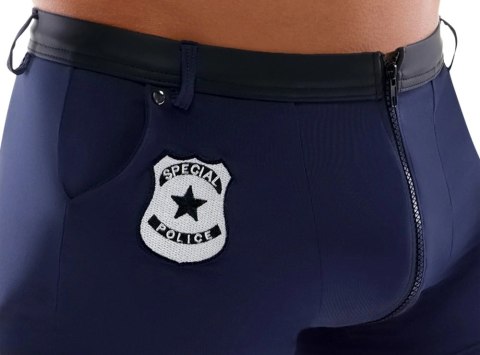 Svenjoyment - Seksowne Męskie Bokserki W Stylu Policyjnym Granatowe 2XL Svenjoyment - Seksowne Męskie Bokserki W Stylu Policyjnym Granatowe 2XL