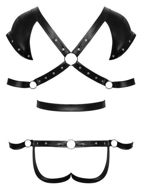 Svenjoyment Bondage - Seksowne Męskie Body Z Pasków BDSM Czarne L Svenjoyment Bondage - Seksowne Męskie Body Z Pasków BDSM Czarne L