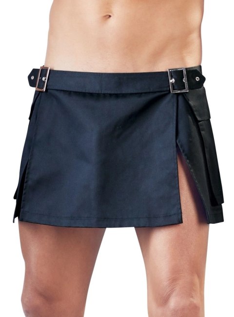 Svenjoyment - Krótka Męska Spódnica W Stylu Gladiatorskim Czarna S/M Svenjoyment - Krótka Męska Spódnica W Stylu Gladiatorskim Czarna S/M