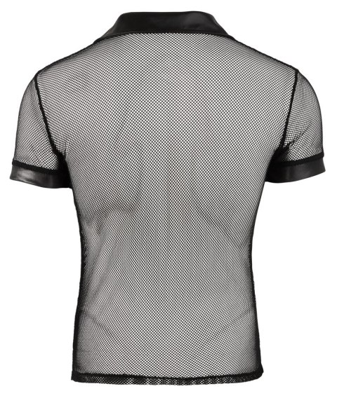 Svenjoyment - Męska Siateczkowa Koszulka Polo Z Kołnierzykiem Czarna 2XL Svenjoyment - Męska Siateczkowa Koszulka Polo Z Kołnierzykiem Czarna 2XL