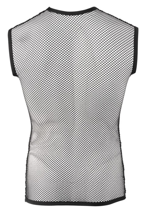 Svenjoyment - Męski Bezrękawnik Z Grubej Siateczki Czarny XL/2XL Svenjoyment - Męski Bezrękawnik Z Grubej Siateczki Czarny XL/2XL