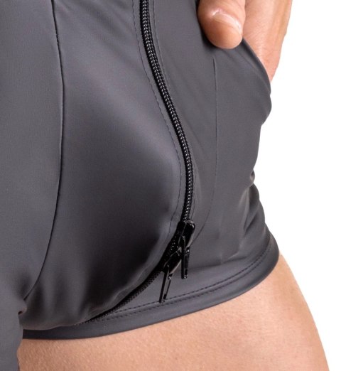 Svenjoyment - Seksowny Matowy Kombinezon Z Kieszeniami I Suwakiem Czarny 2XL Svenjoyment - Seksowny Matowy Kombinezon Z Kieszeniami I Suwakiem Czarny 2XL