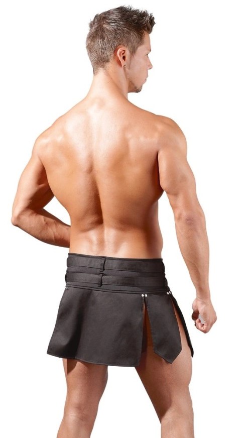 Svenjoyment - Spódnica Męska W Stylu Gladiatorskim Czarna XL Svenjoyment - Spódnica Męska W Stylu Gladiatorskim Czarna XL