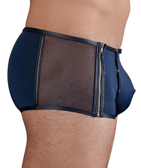 NEK - Seksowne Niebieskie Bokserki Z Mikrofibry Z Siateczką Po Bokach XL NEK - Seksowne Niebieskie Bokserki Z Mikrofibry Z Siateczką Po Bokach XL