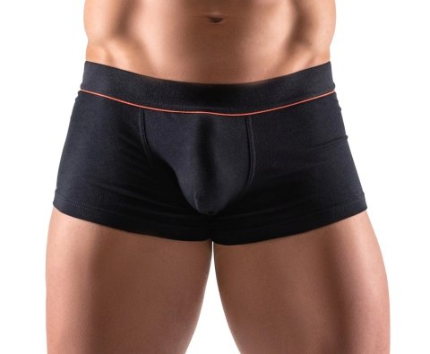 Svenjoyment - Czarne Męskie Bokserki Z Czerwonym Cienkim Paskiem 2XL Svenjoyment - Czarne Męskie Bokserki Z Czerwonym Cienkim Paskiem 2XL