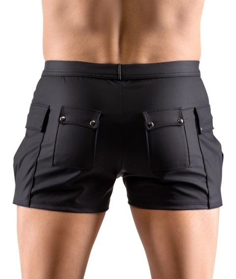 Svenjoyment - Czarne Męskie Szorty Z Dużymi Kieszeniami 2XL Svenjoyment - Czarne Męskie Szorty Z Dużymi Kieszeniami 2XL