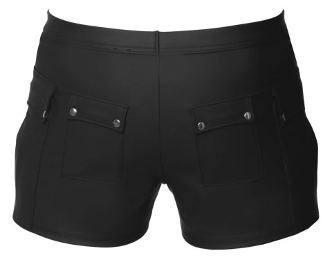 Svenjoyment - Czarne Męskie Szorty Z Dużymi Kieszeniami 2XL Svenjoyment - Czarne Męskie Szorty Z Dużymi Kieszeniami 2XL