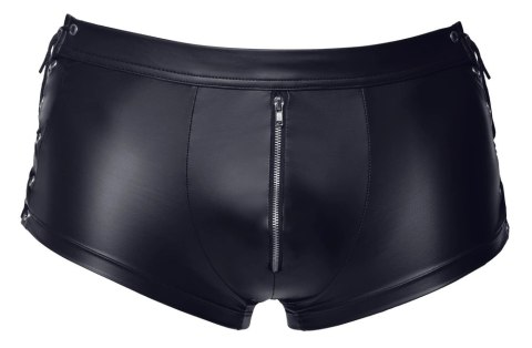 Svenjoyment - Seksowne Męskie Matowe Bokserki Z Suwakiem I Bocznym Sznurowaniem XL Svenjoyment - Seksowne Męskie Matowe Bokserki Z Suwakiem I Bocznym Sznurowaniem XL