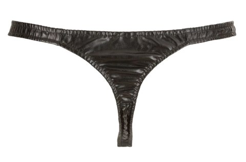 Svenjoyment - Błyszczące Męskie Stringi Z Otworem Na Penisa Czarne 2XL Svenjoyment - Błyszczące Męskie Stringi Z Otworem Na Penisa Czarne 2XL