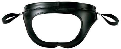Svenjoyment Bondage - Seksowne Slipy Męskie Bez Tyłu Z Mankietami Czarny Mat L Svenjoyment Bondage - Seksowne Slipy Męskie Bez Tyłu Z Mankietami Czarny Mat L