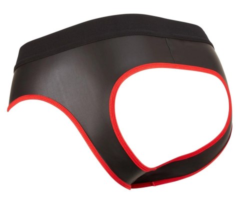 Svenjoyment - Seksowne Jockstrap Otwarte Z Tyłu I Zamkiem Na Penisa Czarno/Czerwone L Svenjoyment - Seksowne Jockstrap Otwarte Z Tyłu I Zamkiem Na Penisa Czarno/Czerwone L