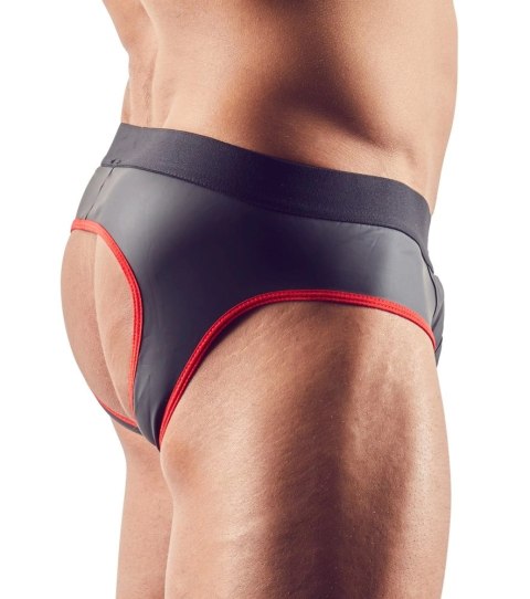 Svenjoyment - Seksowne Jockstrap Otwarte Z Tyłu I Zamkiem Na Penisa Czarno/Czerwone M Svenjoyment - Seksowne Jockstrap Otwarte Z Tyłu I Zamkiem Na Penisa Czarno/Czerwone M