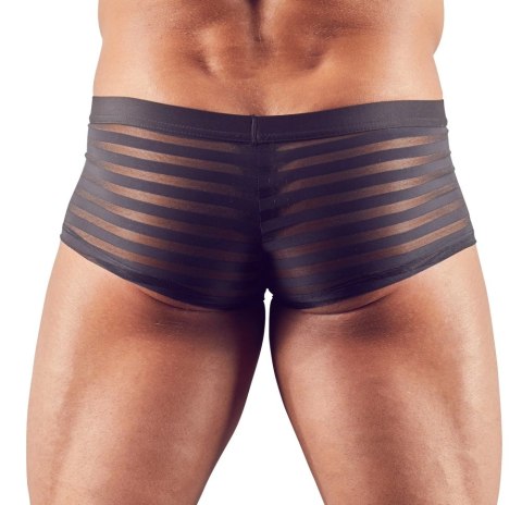 Svenjoyment - Seksowne Męskie Bokserki W Półprzezroczyste Paseczki Czarne 2XL Svenjoyment - Seksowne Męskie Bokserki W Półprzezroczyste Paseczki Czarne 2XL