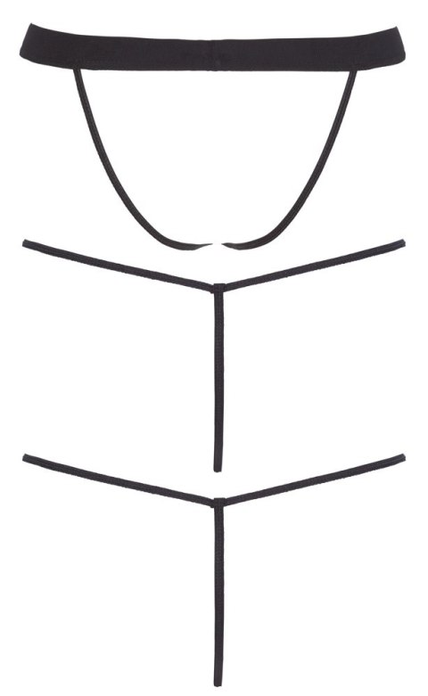 Svenjoyment - Zestaw 3 Par Stringów Męskich Czarne S-L Svenjoyment - Zestaw 3 Par Stringów Męskich Czarne S-L
