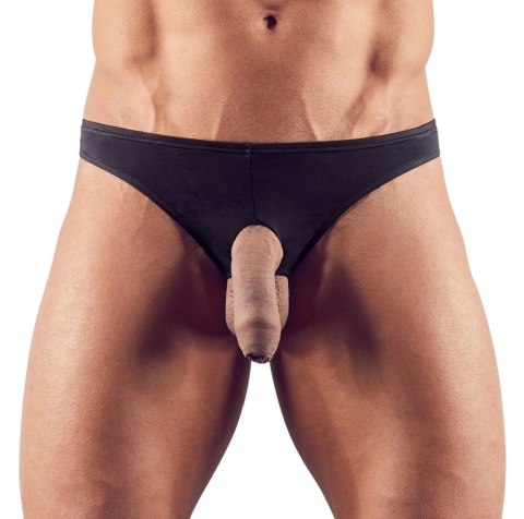 Svenjoyment - Seksowne Męskie Stringi Z Otworem Na Penisa Czarne L Svenjoyment - Seksowne Męskie Stringi Z Otworem Na Penisa Czarne L