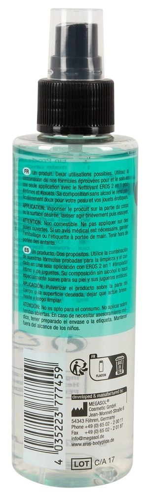 EROS - Bezzapachowy Spray Do Dezynfekcji Zabawek I Miejsc Intymnych 150 ml EROS - Bezzapachowy Spray Do Dezynfekcji Zabawek I Miejsc Intymnych 150 ml