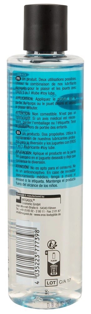 EROS - Lubrykant 2in1 Do Nawilżania Podczas Seksu I Zabawek Erotycznych 250 ml EROS - Lubrykant 2in1 Do Nawilżania Podczas Seksu I Zabawek Erotycznych 250 ml