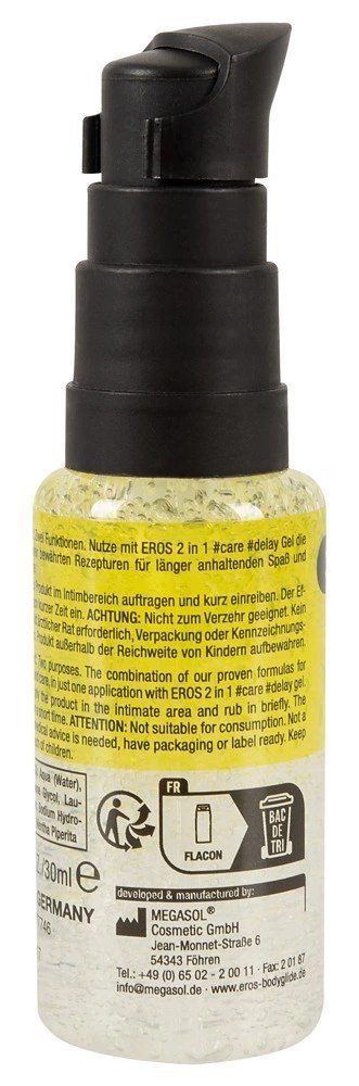 EROS - Lubrykant 2w1 Do Dłuższej Przyjemności I Nawilżenia 30 ml EROS - Lubrykant 2w1 Do Dłuższej Przyjemności I Nawilżenia 30 ml