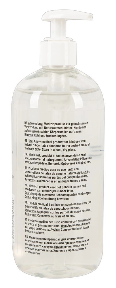 Just Glide - Analny Lubrykant Nawilżający Na Bazie Wody 500 ml Just Glide - Analny Lubrykant Nawilżający Na Bazie Wody 500 ml