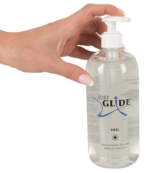 Just Glide - Analny Lubrykant Nawilżający Na Bazie Wody 500 ml Just Glide - Analny Lubrykant Nawilżający Na Bazie Wody 500 ml