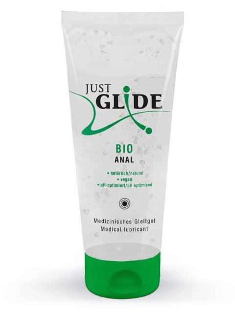 Just Glide Bio Anal - Organiczny Lubrykant Analny Na Bazie Wody 200 ml Just Glide Bio Anal - Organiczny Lubrykant Analny Na Bazie Wody 200 ml