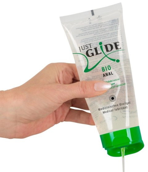 Just Glide Bio Anal - Organiczny Lubrykant Analny Na Bazie Wody 200 ml Just Glide Bio Anal - Organiczny Lubrykant Analny Na Bazie Wody 200 ml