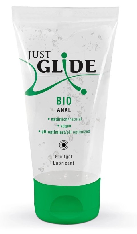 Just Glide Bio Anal - Organiczny Lubrykant Analny Na Bazie Wody 50 ml Just Glide Bio Anal - Organiczny Lubrykant Analny Na Bazie Wody 50 ml