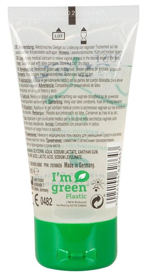 Just Glide Bio - Organiczny Lubrykant Nawilżający Na Bazie Wody 50 ml Just Glide Bio - Organiczny Lubrykant Nawilżający Na Bazie Wody 50 ml