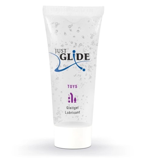 Just Glide - Nawilżający Lubrykant Do Zabawek Erotycznych 20 ml Just Glide - Nawilżający Lubrykant Do Zabawek Erotycznych 20 ml