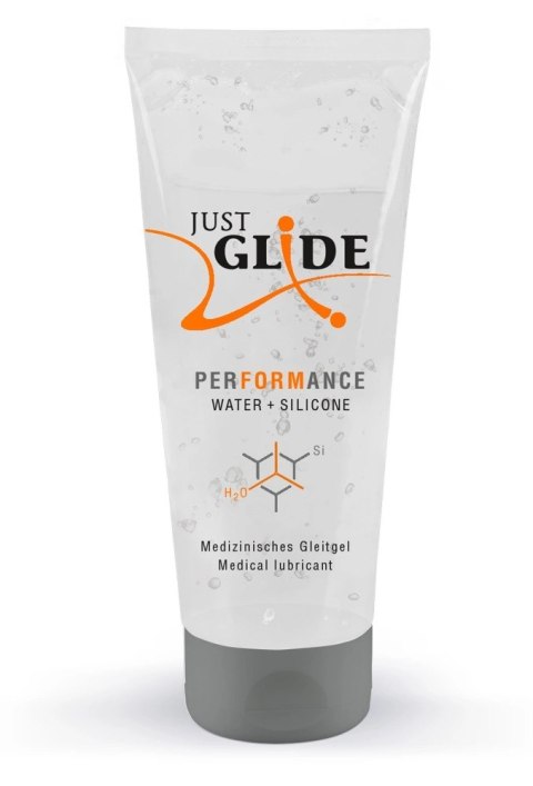 Just Glide Performance - Lubrykant Medyczny Na Bazie Wody I Silikonu 200 ml Just Glide Performance - Lubrykant Medyczny Na Bazie Wody I Silikonu 200 ml