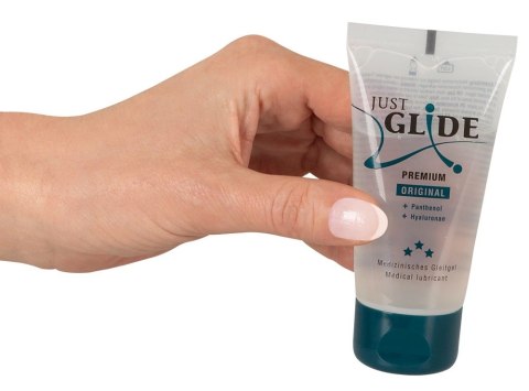 Just Glide Premium - Nawilżający Lubrykant Wodny Premium 50 ml Just Glide Premium - Nawilżający Lubrykant Wodny Premium 50 ml