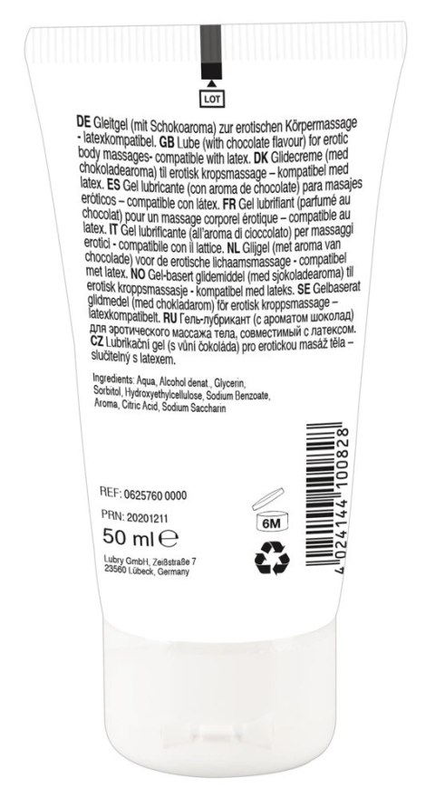 Lick It - Żel Do Erotycznego Masażu Czekolada 50ml Lick It - Żel Do Erotycznego Masażu Czekolada 50ml