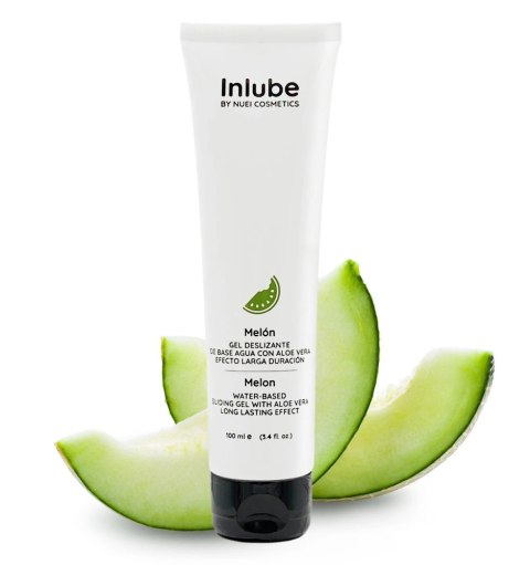 NUEI Inlube Lubrykant Wegański Woda Melon 100ml Aloe Vera NUEI Inlube Lubrykant Wegański Woda Melon 100ml Aloe Vera