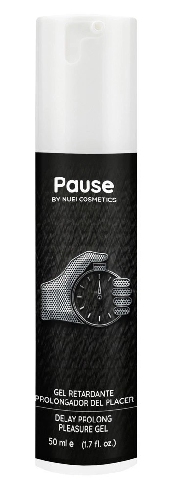 NUEI Pause Delay Prolong Gel 50ml - żel intymny przedłużający działanie, wegański NUEI Pause Delay Prolong Gel 50ml - żel intymny przedłużający działanie, wegański