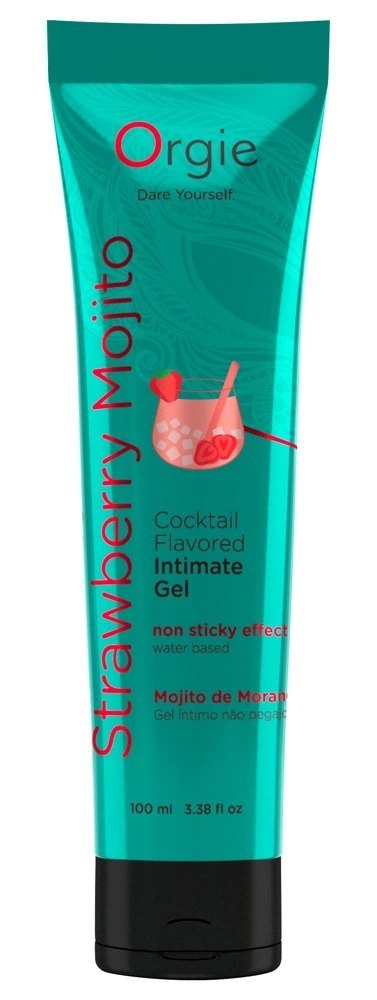 Orgie Strawberry Mojito żel intymny 100ml wodny aromat owocowy Orgie Strawberry Mojito żel intymny 100ml wodny aromat owocowy