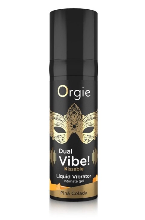 Orgie - Żel Intymny Z Efektem Wibracji Dual Vibe Pina Colada 15 ml Orgie - Żel Intymny Z Efektem Wibracji Dual Vibe Pina Colada 15 ml