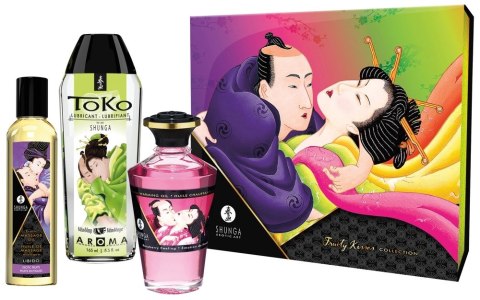 Shunga - 3-Częściowy Zestaw Olejków Do Masażu Secret Set Fruity Kisses Shunga - 3-Częściowy Zestaw Olejków Do Masażu Secret Set Fruity Kisses