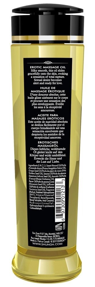 Shunga - Olejek Do Masażu Massage Oil Serenity 240 ml Shunga - Olejek Do Masażu Massage Oil Serenity 240 ml