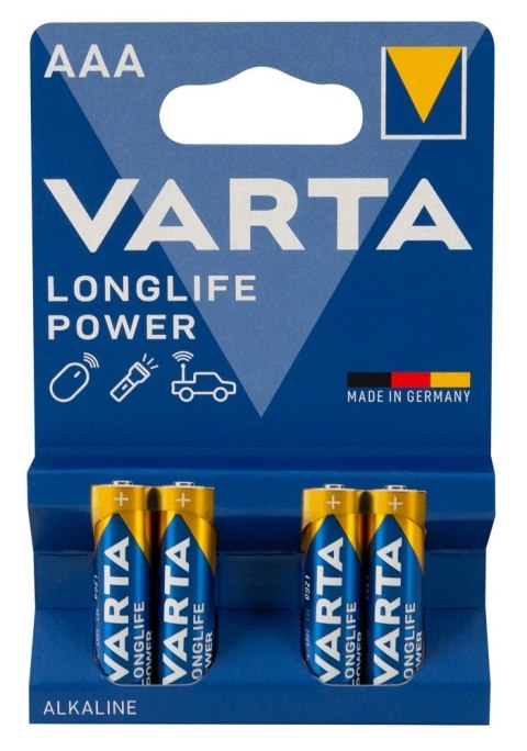 Varta - Baterie AAA LR03 Mini Baterie Alkaiczne 4 szt Varta - Baterie AAA LR03 Mini Baterie Alkaiczne 4 szt
