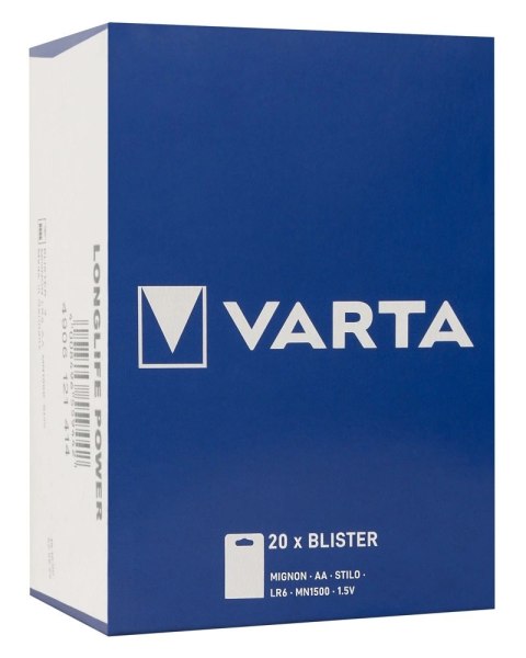 Varta - Baterie LR6 AA 20x4 Varta - Baterie LR6 AA 20x4