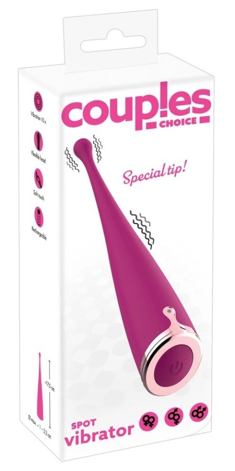Couples Choice - Wibrator Do Stymulacji Punktu G Różowy Couples Choice - Wibrator Do Stymulacji Punktu G Różowy
