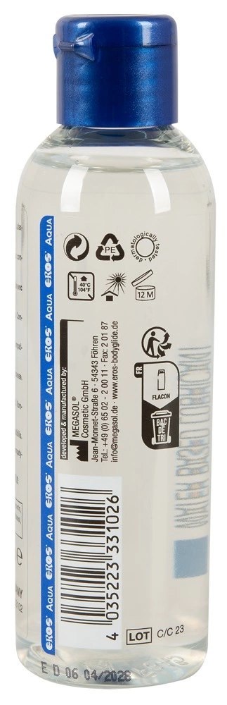 EROS - Klasyczny Nawilżający Wodny Lubrykant 100 ml EROS - Klasyczny Nawilżający Wodny Lubrykant 100 ml