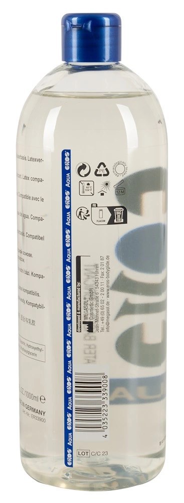 EROS - Klasyczny Nawilżający Wodny Lubrykant 1000 ml EROS - Klasyczny Nawilżający Wodny Lubrykant 1000 ml